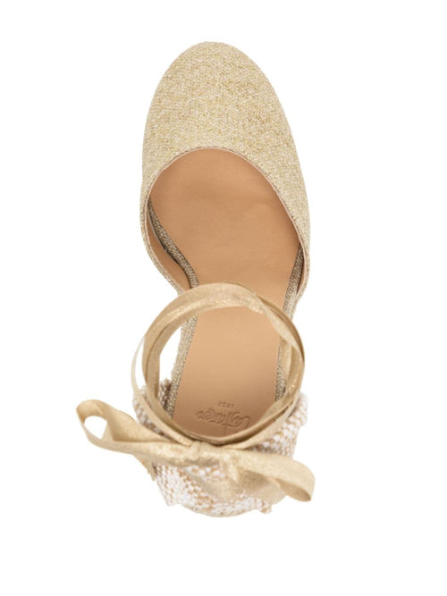 Castaner Women's Flat Shoes Golden