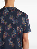 Etro Men's T-Shirts And Polos Blue