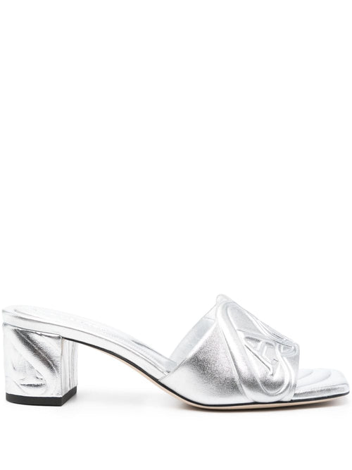 Alexander Mcqueen Women's Sandals Silver