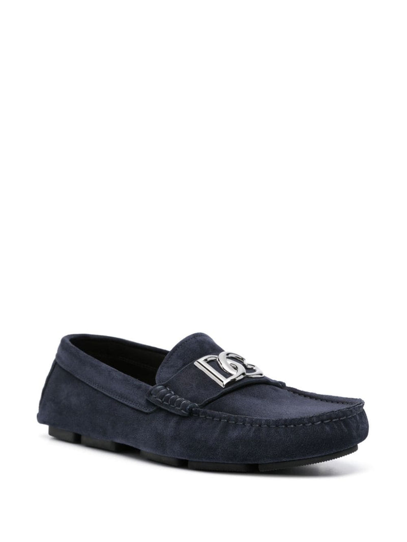 Dolce & Gabbana Men's Flat Shoes Blue