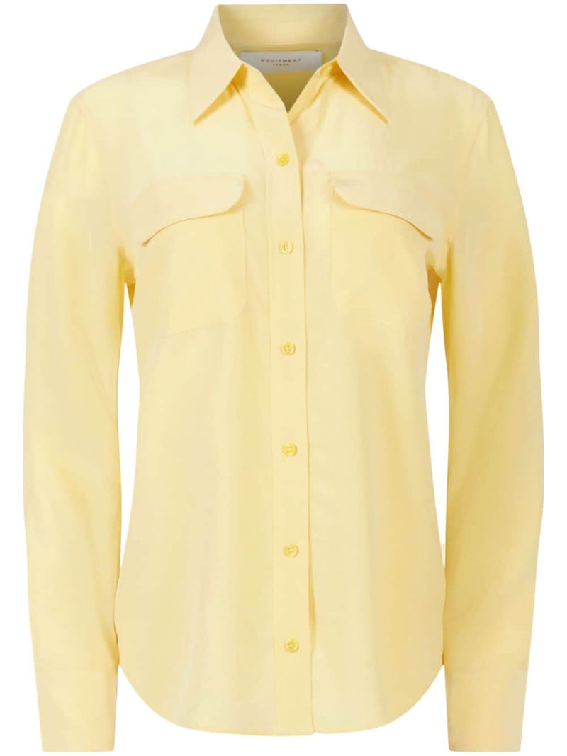 Equipment Women's Shirts Yellow