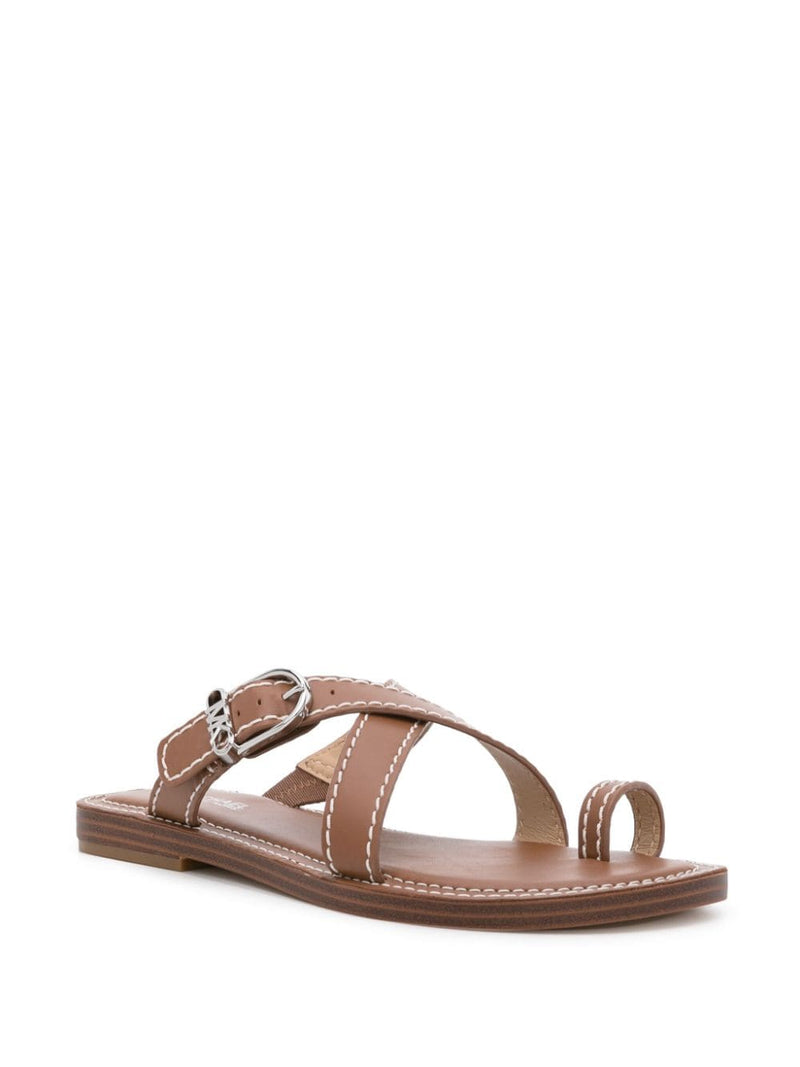 Mmk Women's Sandals Leather Brown