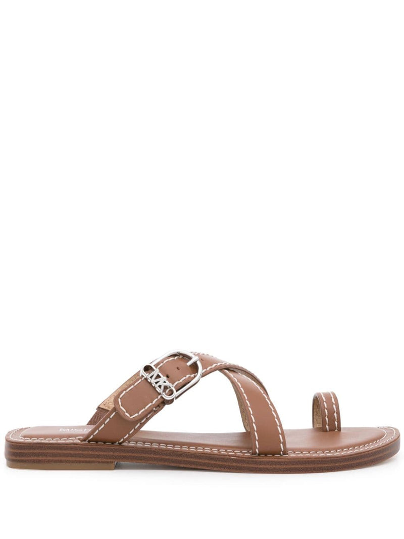 Mmk Women's Sandals Leather Brown