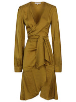 Silk95five Women's Dresses Golden