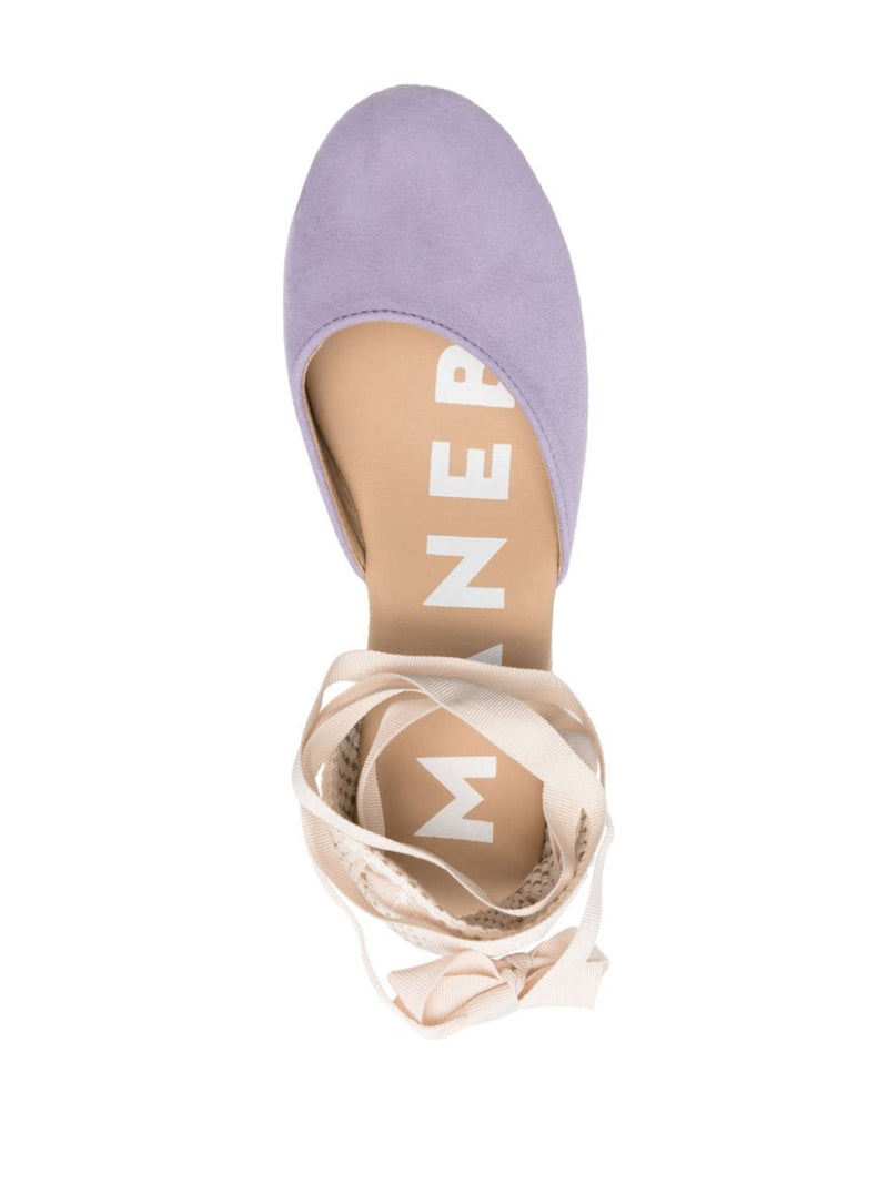 Manebi Women's Flat Shoes Lilac