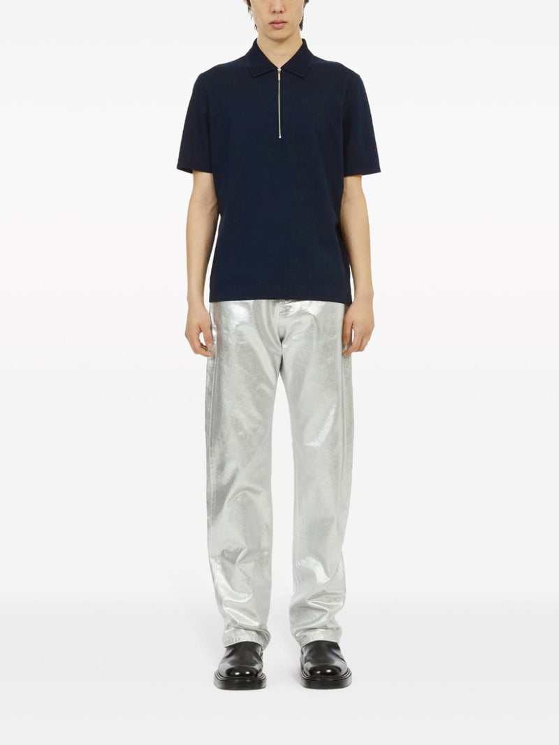 Ferragamo Men's T-Shirts And Polos Blue