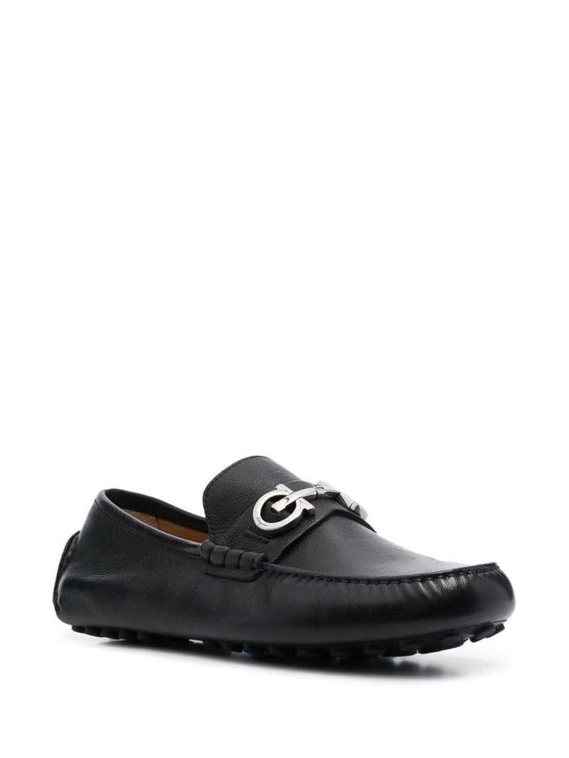 Ferragamo Men's Flat Shoes Black