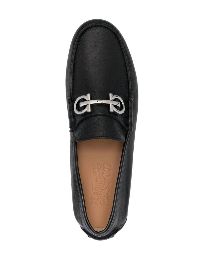 Ferragamo Men's Flat Shoes Black