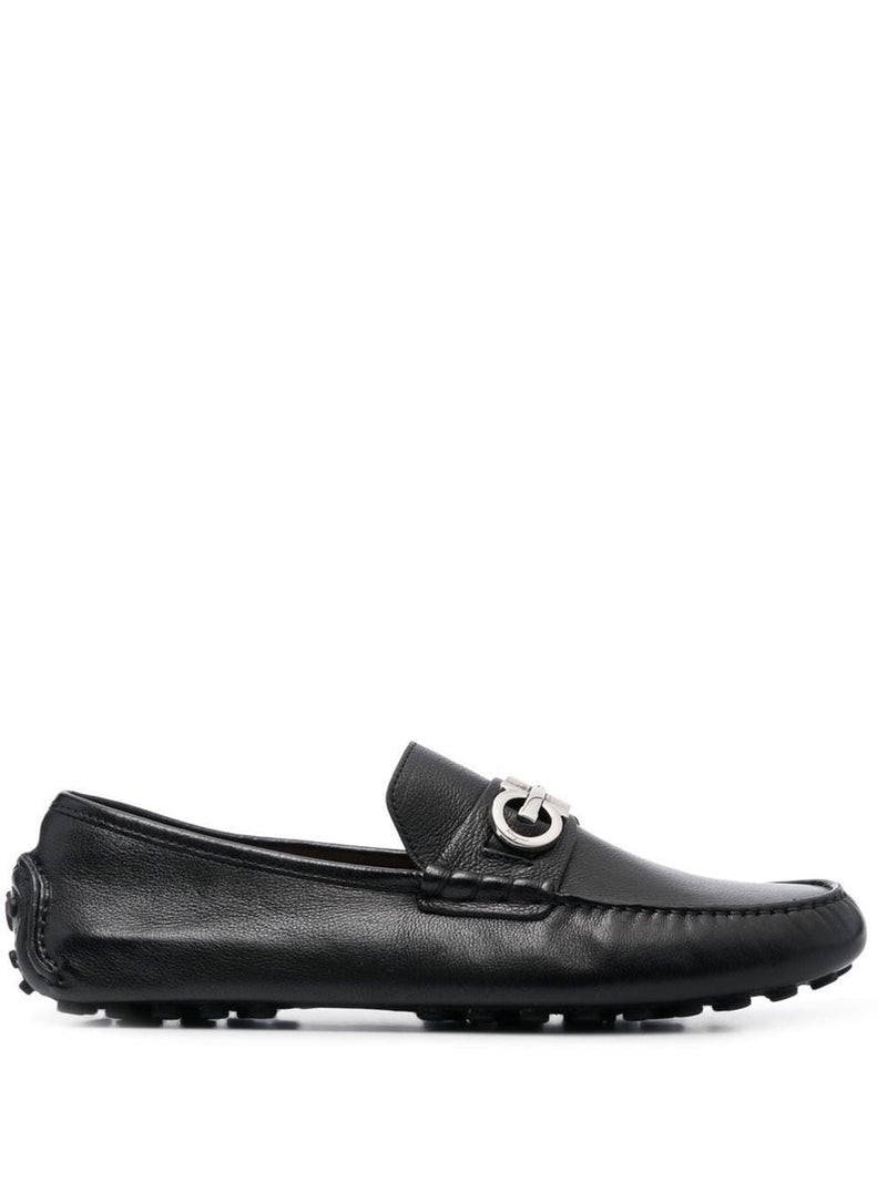 Ferragamo Men's Flat Shoes Black