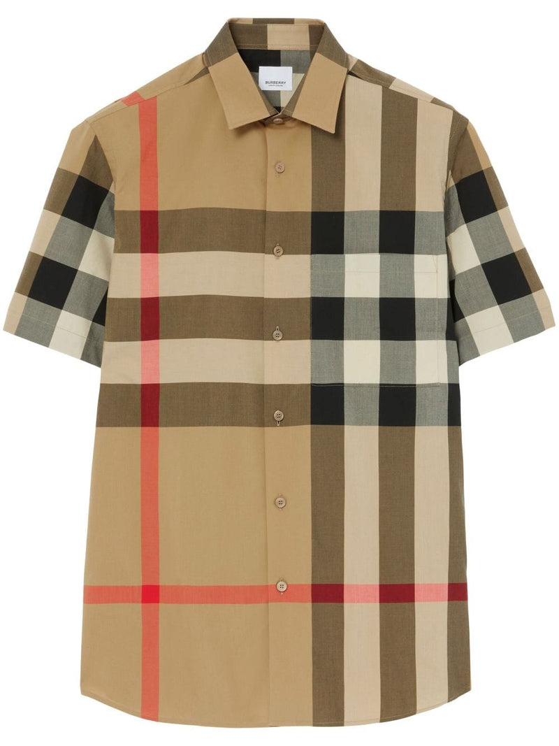 Burberry Men's Shirts Beige