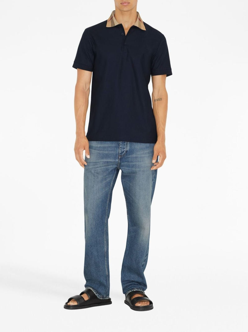 Burberry Men's T-Shirts And Polos Blue