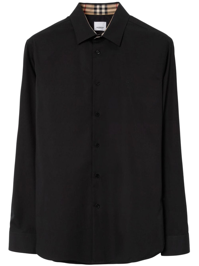 Burberry Men's Shirts Black