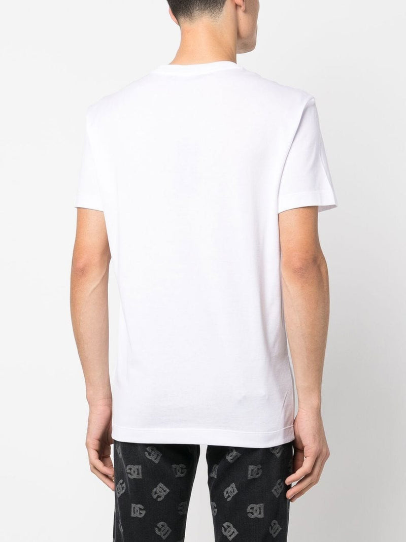 Dolce & Gabbana Men's T-Shirts And Polos White