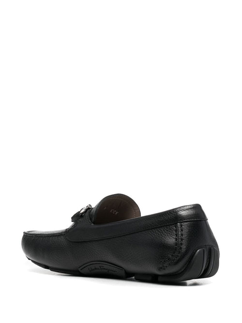 Ferragamo Men's Flat Shoes Black