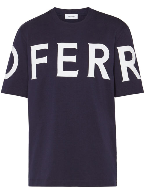 Ferragamo Men's T-Shirts And Polos Blue