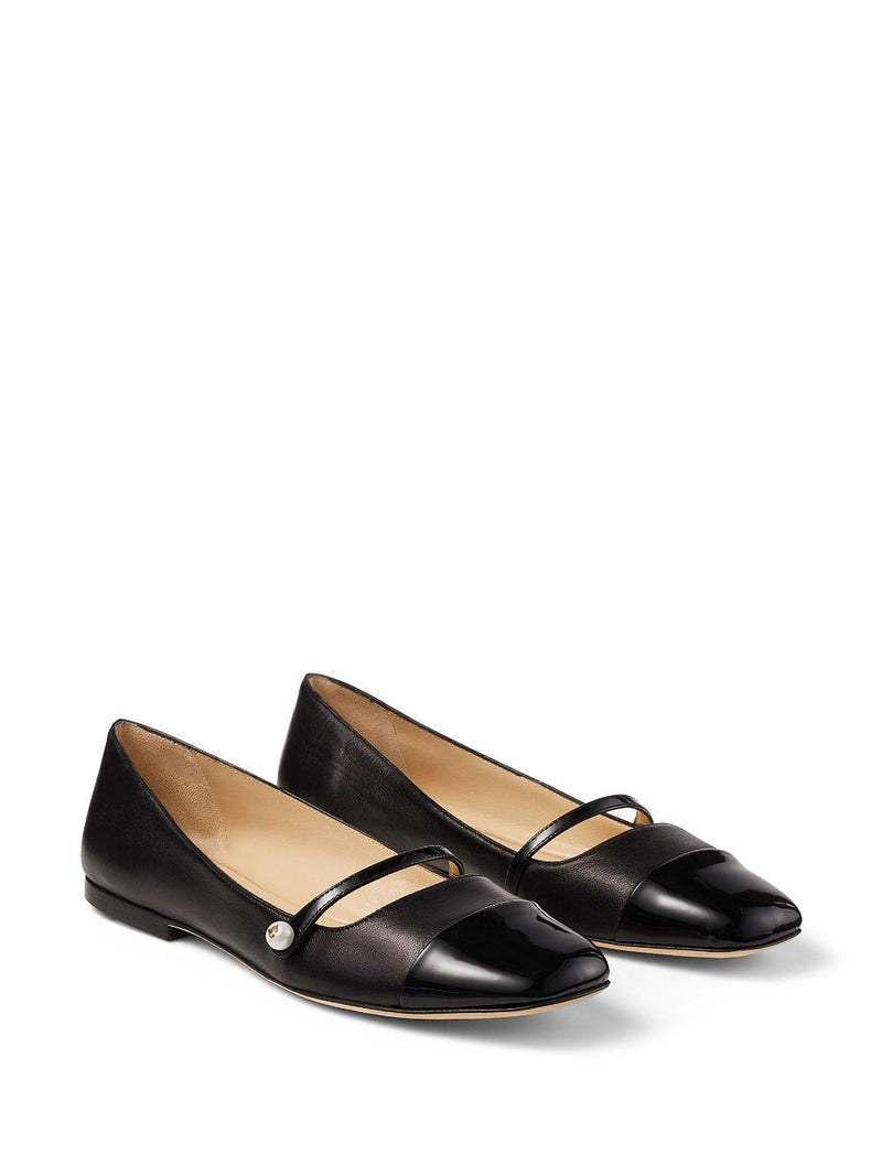 Jimmy Choo Women's Flat Shoes Black