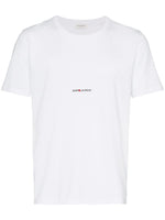 Saint Laurent Men's  T-Shirts And Polos White