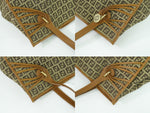 Fendi Zucchino Brown Canvas Tote Bag (Pre-Owned)