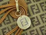 Fendi Zucchino Brown Canvas Tote Bag (Pre-Owned)