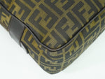 Fendi Zucca Brown Canvas Tote Bag (Pre-Owned)