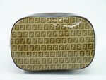 Fendi Zucchino Brown Canvas Handbag (Pre-Owned)