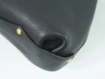 Salvatore Ferragamo Black Leather Handbag (Pre-Owned)