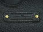 Salvatore Ferragamo Black Leather Handbag (Pre-Owned)