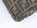 Fendi Zucca Brown Canvas Tote Bag (Pre-Owned)