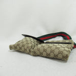 Gucci Ophidia Beige Canvas Shoulder Bag (Pre-Owned)