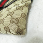 Gucci Ophidia Beige Canvas Shoulder Bag (Pre-Owned)