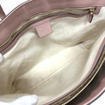 Gucci Micro Guccissima Beige Patent Leather Tote Bag (Pre-Owned)