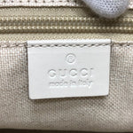 Gucci Flora Beige Canvas Handbag (Pre-Owned)