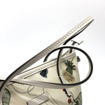 Gucci Flora Beige Canvas Handbag (Pre-Owned)