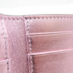 Fendi Ff Pink Leather Wallet  (Pre-Owned)