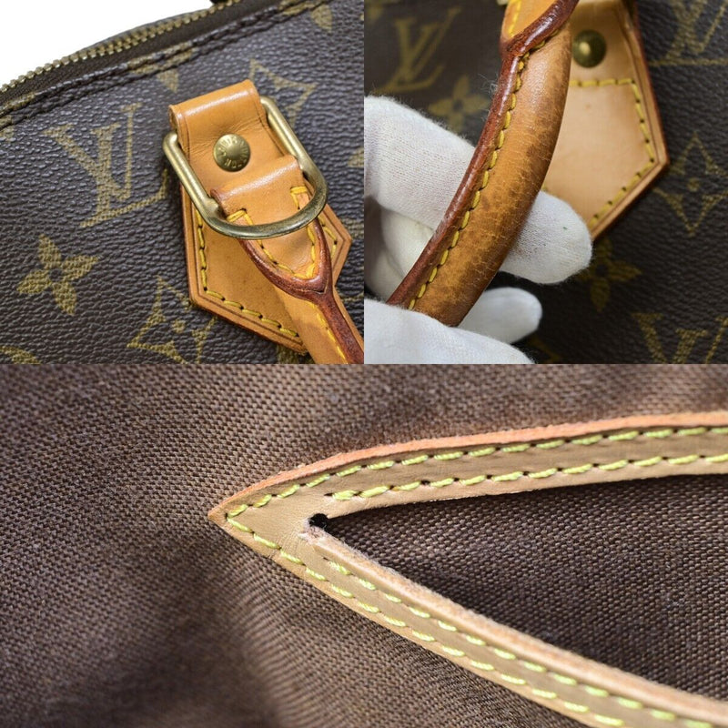 Louis Vuitton Alma Brown Canvas Handbag (Pre-Owned)