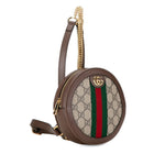 Gucci Ophidia Beige Canvas Backpack Bag (Pre-Owned)