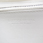 Bottega Veneta Cassette White Leather Wallet  (Pre-Owned)