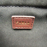 Furla Babylon Brown Leather Shoulder Bag (Pre-Owned)