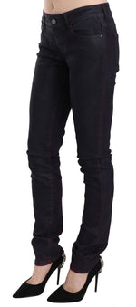 Just Cavalli Chic Black Low Waist Skinny Women's Denim