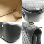 Chanel Coco Handle Black Leather Shoulder Bag (Pre-Owned)