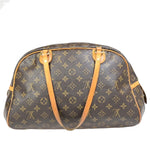 Louis Vuitton Montorgueil Brown Canvas Shoulder Bag (Pre-Owned)