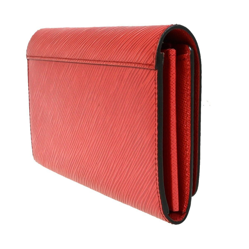 Louis Vuitton Twist Red Leather Wallet  (Pre-Owned)