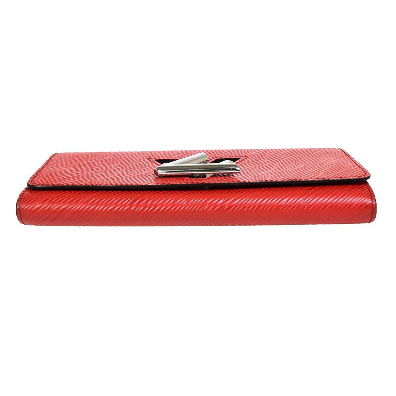 Louis Vuitton Twist Red Leather Wallet  (Pre-Owned)