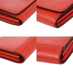 Louis Vuitton Twist Red Leather Wallet  (Pre-Owned)