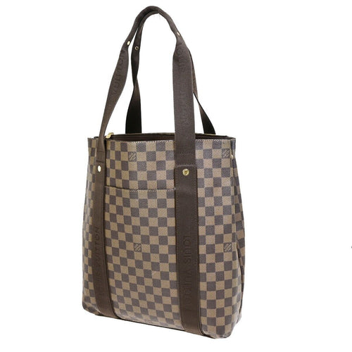 Louis Vuitton Beaubourg Brown Canvas Handbag (Pre-Owned)