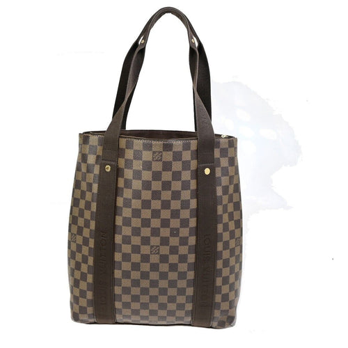 Louis Vuitton Beaubourg Brown Canvas Handbag (Pre-Owned)