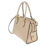 Prada Saffiano Beige Leather Handbag (Pre-Owned)