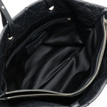 Chanel Shopping Black Leather Shoulder Bag (Pre-Owned)