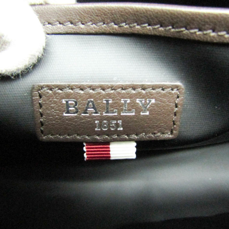 Bally Khaki Canvas Shoulder Bag (Pre-Owned)