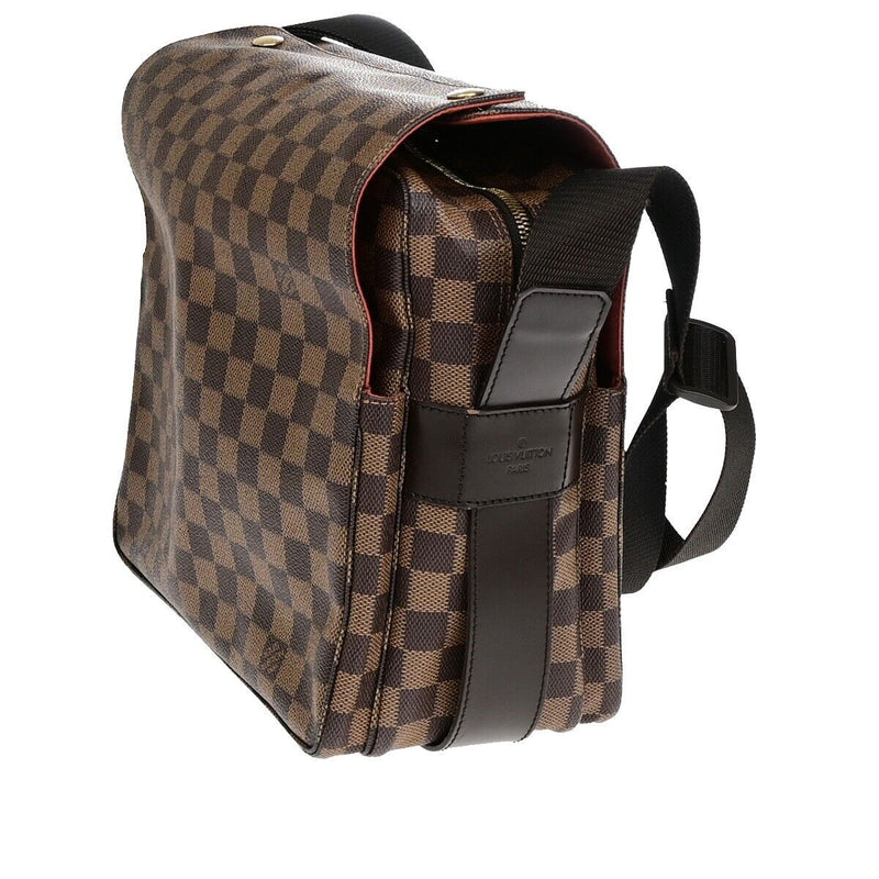 Louis Vuitton Naviglio Brown Canvas Backpack Bag (Pre-Owned)